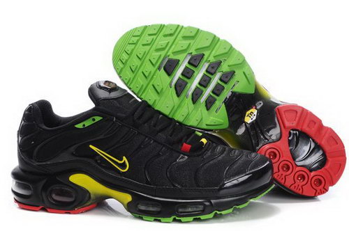 Mens Nike Air Max Tn Black Red Green Yellow Clearance